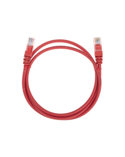 Патч-корд U/UTP, CAT 5e, RJ45-RJ45, 26AWG, LSZH, красный, 1м REXANT 02-0103-1 в Сергиевом Посаде Патчкорды (медные) Pintop.ru