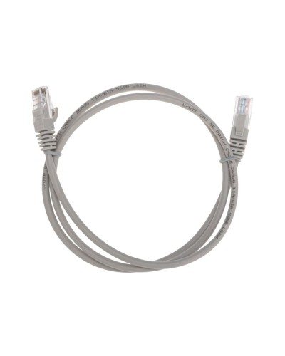 Патч-корд U/UTP, CAT 5e, RJ45-RJ45, 26AWG, LSZH, серый, 1м REXANT 02-0100-1 в Сергиевом Посаде Патчкорды (медные) Pintop.ru
