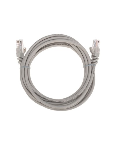 Патч-корд U/UTP, CAT 5e, RJ45-RJ45, 26AWG, LSZH, серый, 3м REXANT 02-0100-3 в Сергиевом Посаде Патчкорды (медные) Pintop.ru