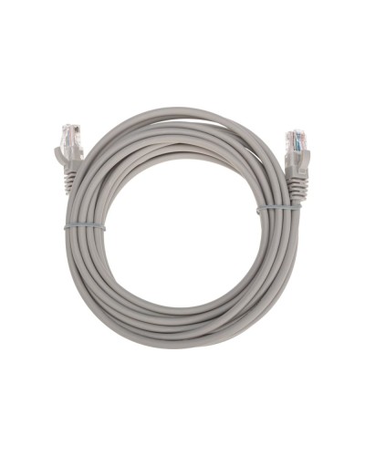 Патч-корд U/UTP, CAT 5e, RJ45-RJ45, 26AWG, LSZH, серый, 5м REXANT 02-0100-5 в Сергиевом Посаде Патчкорды (медные) Pintop.ru