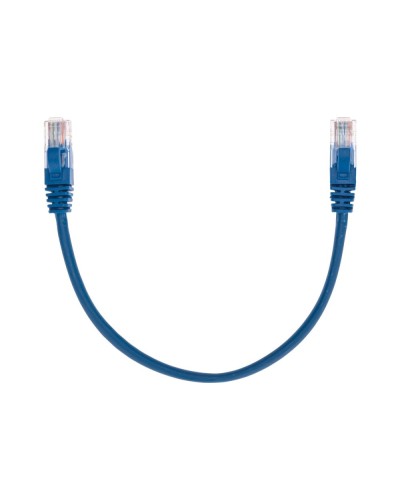 Патч-корд U/UTP, CAT 5e, RJ45-RJ45, 26AWG, LSZH, синий, 0,3м REXANT 02-0104-03 в Сергиевом Посаде Патчкорды (медные) Pintop.ru