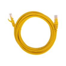 Патч-корд U/UTP, CAT 6, RJ45-RJ45, 26AWG, LSZH, желтый, 3м REXANT 02-0295-3