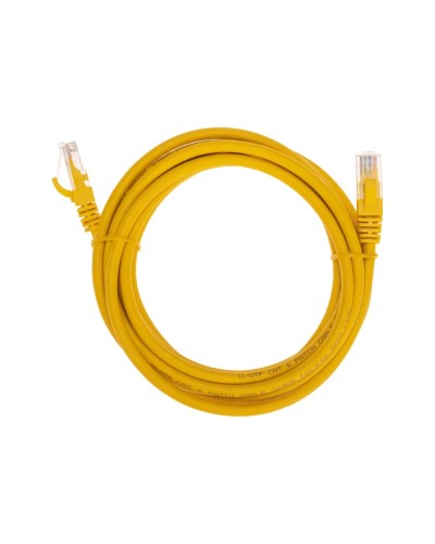 Патч-корд U/UTP, CAT 6, RJ45-RJ45, 26AWG, LSZH, желтый, 3м REXANT 02-0295-3 в Сергиевом Посаде Патчкорды (медные) Pintop.ru