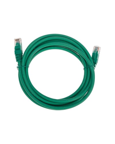 Патч-корд U/UTP, CAT 6, RJ45-RJ45, 26AWG, LSZH, зеленый, 3м REXANT 02-0296-3 в Сергиевом Посаде Патчкорды (медные) Pintop.ru