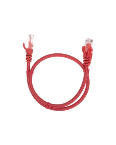 Патч-корд U/UTP, CAT 6, RJ45-RJ45, 26AWG, LSZH, красный, 0,5м REXANT 02-0293-05 в Сергиевом Посаде Патчкорды (медные) Pintop.ru