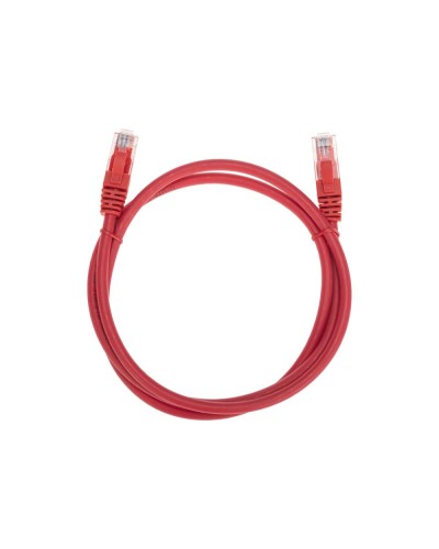 Патч-корд U/UTP, CAT 6, RJ45-RJ45, 26AWG, LSZH, красный, 1м REXANT 02-0293-1 в Сергиевом Посаде Патчкорды (медные) Pintop.ru