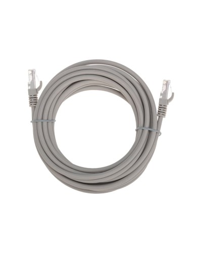 Патч-корд U/UTP, CAT 6, RJ45-RJ45, 26AWG, LSZH, серый, 5м REXANT 02-0290-5 в Сергиевом Посаде Патчкорды (медные) Pintop.ru