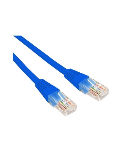 Патч-корд U/UTP, CAT 6, RJ45-RJ45, 26AWG, LSZH, синий, 0,3м REXANT 02-0294-03 в Сергиевом Посаде Патчкорды (медные) Pintop.ru