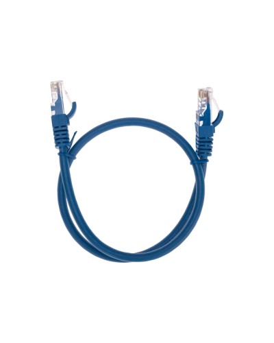 Патч-корд U/UTP, CAT 6, RJ45-RJ45, 26AWG, LSZH, синий, 0,5м REXANT 02-0294-05 в Сергиевом Посаде Патчкорды (медные) Pintop.ru