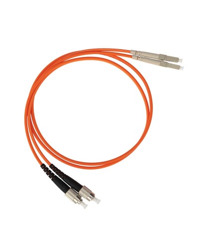 Патч-корд оптический переходной (MM), 50/125 (OM2), LC/UPC-FC/UPC, (Duplex), LSZH, 1м 50-3267 в Сергиевом Посаде Патч-корды оптические Pintop.ru