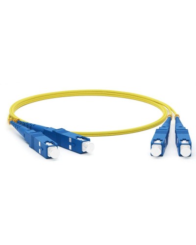 Патч-корд оптический соединительный (SM), 9/125 (OS2), SC/UPC-SC/UPC, (Duplex), LSZH, 1м 50-2011 в Сергиевом Посаде Патч-корды оптические Pintop.ru