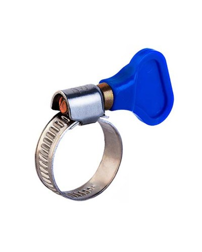 Хомут червячный 20-32/9-0,7мм, с ключом, нержавеющая сталь W2, (50 шт/уп) REXANT 07-0720-1 в Сергиевом Посаде Стяжки-хомуты Pintop.ru