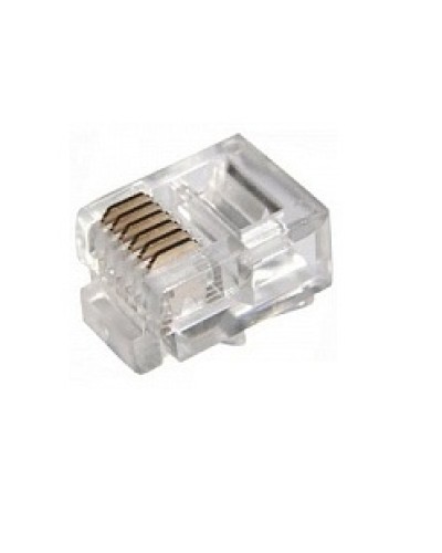 Джек телефонный 6P6C (100шт/уп) REXANT 05-1013 в Сергиевом Посаде Коннекторы Pintop.ru