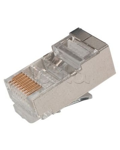Джек RJ-45 8P8C CAT 5e (экран) (100шт/уп) REXANT 05-1023 в Сергиевом Посаде Коннекторы и разъемы Pintop.ru