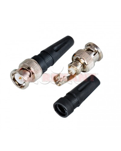 Разъем штекер BNC под винт с колпачком (02-001) (50шт/уп) REXANT 05-3071 в Сергиевом Посаде Коннекторы Pintop.ru