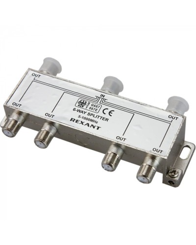 Делитель телевизионный ТВх6 под F разъём 5-1000 МГц (5шт/уп) REXANT 05-6004 в Сергиевом Посаде Системы видеонаблюдения Pintop.ru