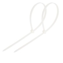 Хомут-стяжка нейлоновый 250x3.6 мм белый (100шт/уп) REXANT 07-0250