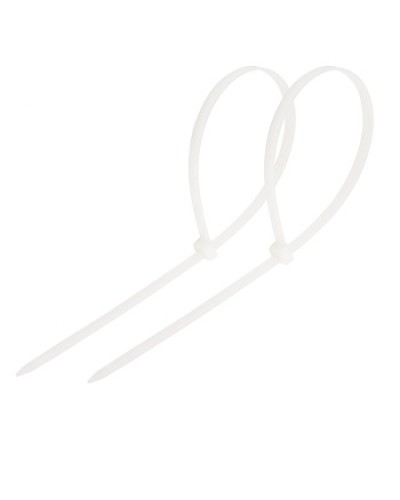 Хомут-стяжка нейлоновый 250x3.6 мм белый (100шт/уп) REXANT 07-0250 в Сергиевом Посаде Стяжки-хомуты Pintop.ru