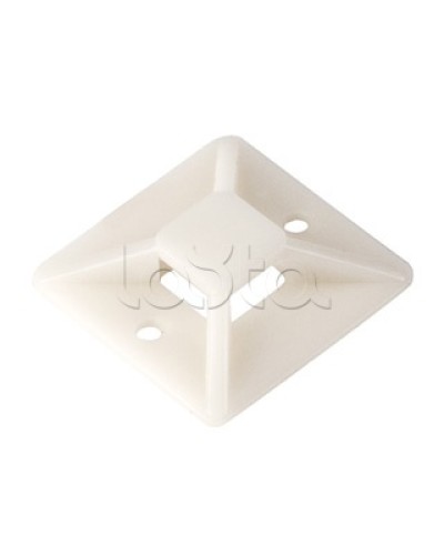 Площадка самоклеющаяся 25 х 25 мм 100 шт (10шт/уп) REXANT 07-2025 в Сергиевом Посаде Стяжки-хомуты Pintop.ru