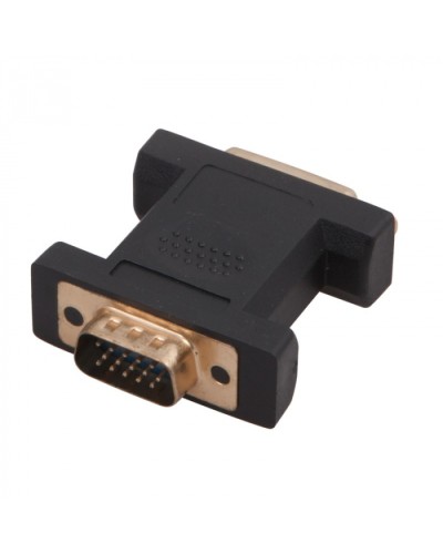 Переходник штекер VGA - гнездо DVI-D позолоченный GOLD (10шт/уп) REXANT 17-6808 в Сергиевом Посаде Проходные адаптеры Pintop.ru