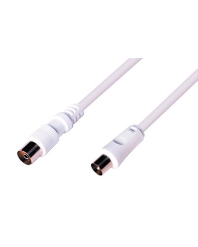 Шнур TV PLUG - TV JACK 1.5М Белый (10шт/уп) REXANT 18-0002 в Сергиевом Посаде Патч-корды и пигтейлы Pintop.ru