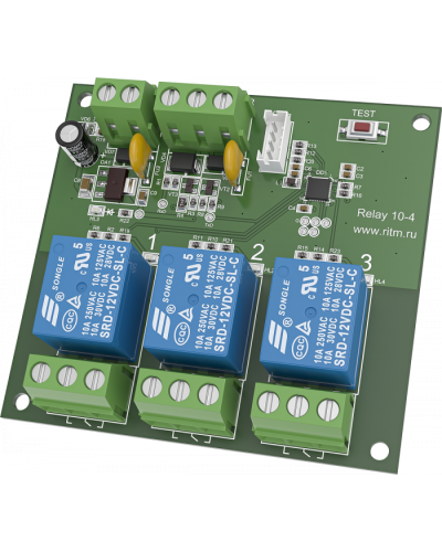 Реле адресное Mega на 3 выхода Ritm в Сергиевом Посаде GSM мониторинг Ritm Pintop.ru