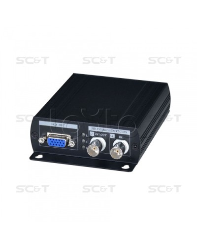 Преобразователь-разветвитель AHD/HDCVI/HDTVI в HDMI/VGA/CVBS SC&T AD001HD4 в Сергиевом Посаде Видеоусилители, Модуляторы, Делители Pintop.ru