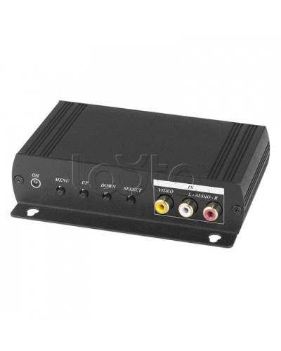 Конвертер аудио и композитного видеосигнала в VGA и HDMI-сигнал SC&T AD001HH в Сергиевом Посаде Видеоусилители, Модуляторы, Делители Pintop.ru