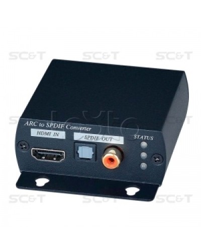 Преобразователь цифрового аудио из HDMI сигнала SC&T ARC01 в Сергиевом Посаде Видеоусилители, Модуляторы, Делители Pintop.ru