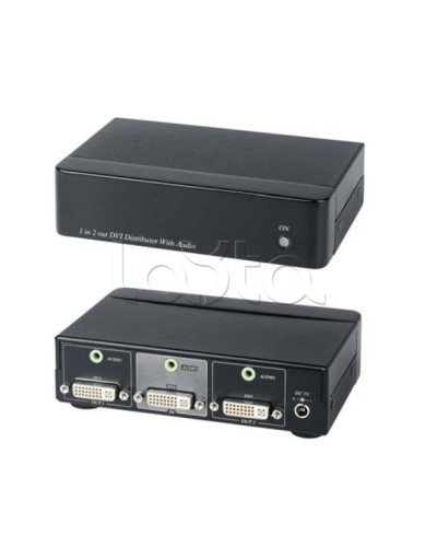 Усилитель-разветвитель DVI и аудио сигнала SC&T DD02A в Сергиевом Посаде Видеоусилители, Модуляторы, Делители Pintop.ru
