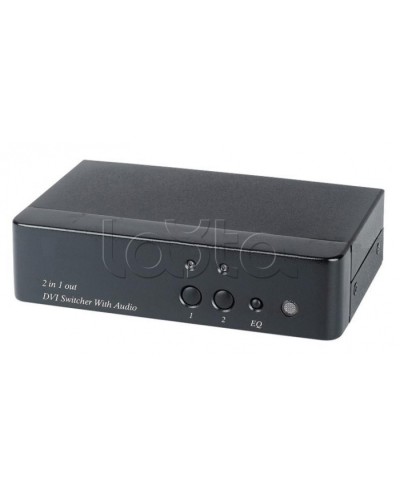 Коммутатор DVI и аудио сигналов SC&T DS02A в Сергиевом Посаде Видеоусилители, Модуляторы, Делители Pintop.ru