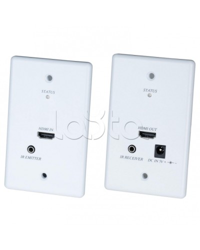 Комплект передачи HDMI с обратным ИК-повторителем SC&T HW01 в Сергиевом Посаде Видеоусилители, Модуляторы, Делители Pintop.ru