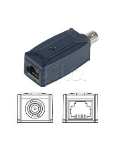 Удлинитель Ethernet, пассивный по коаксиальному кабелю SC&T IP01 в Сергиевом Посаде Видеоусилители, Модуляторы, Делители Pintop.ru