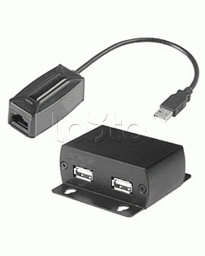 Удлинитель клавиатуры и мыши по витой паре SC&T KM03 в Сергиевом Посаде Видеоусилители, Модуляторы, Делители Pintop.ru