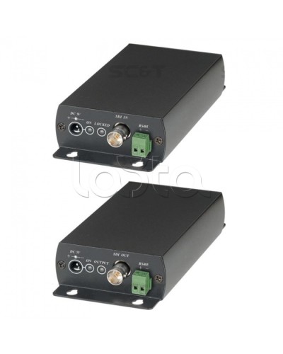 Комплект для передачи HD-SDI и RS485 по одному кабелю витой пары SC&T SDI05A в Сергиевом Посаде Видеоусилители, Модуляторы, Делители Pintop.ru