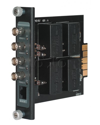 Приемник пассивный 4-х видеосигналов по витой паре, до 600 м SC&T TRP414VH в Сергиевом Посаде Видеоусилители, Модуляторы, Делители Pintop.ru