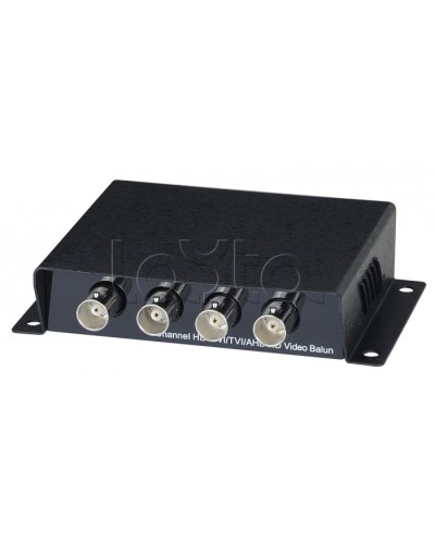Приемопередатчик пассивный 4-канальный, HDCVI/TVI/AHD, по витой паре SC&T TTP414HD в Сергиевом Посаде Видеоусилители, Модуляторы, Делители Pintop.ru