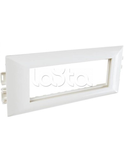 Суппорт с рамкой на 3 поста (45х45) в профиль для кабельных каналов 100х50, 105х50 SPL (100009S) в Сергиевом Посаде Аксессуары для кабель-канала Pintop.ru