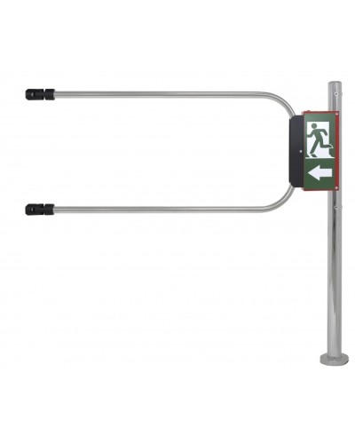 Smartec ST-GR010EC-CR - Калитка аварийного выхода с электромагнитом, хромированная, в комплекте стойка 1000 х D50 мм и створка 1000 х D25 мм. в Сергиевом Посаде Калитки Pintop.ru