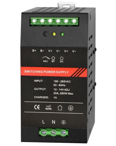 Блок питания Smartec ST-PS120BDU-BK в Сергиевом Посаде Дополнительное оборудование для СКУД Pintop.ru