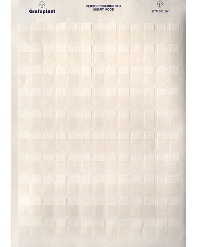 Табличка маркировочная 20х10мм. Полиэстер. Белая DKC (SITFP1020W) в Сергиевом Посаде Аксессуары для лотков Pintop.ru