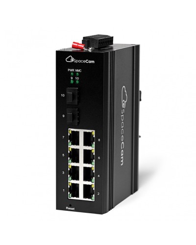 Управляемый PoE коммутатор SpaceCam SC-I-L2-8GP-240-2G (A) в Сергиевом Посаде Коммутаторы Pintop.ru