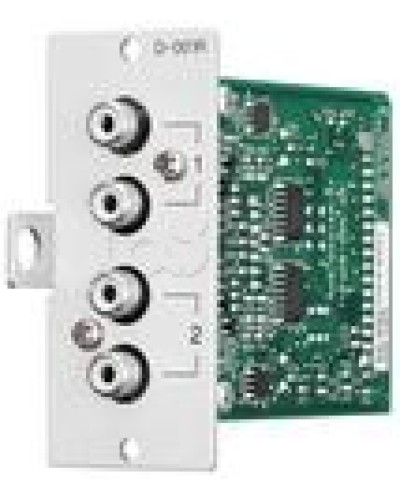 Модуль стерео входа небалансный 2-х канальный TOA D-001R в Сергиевом Посаде Системы оповещения и трансляции TOA Pintop.ru