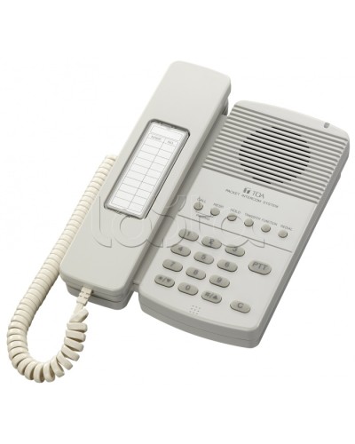 Мастер-станция аналоговая для коммутатора N-8400RS TOA N-8410MS Y в Сергиевом Посаде Системы оповещения и трансляции TOA Pintop.ru