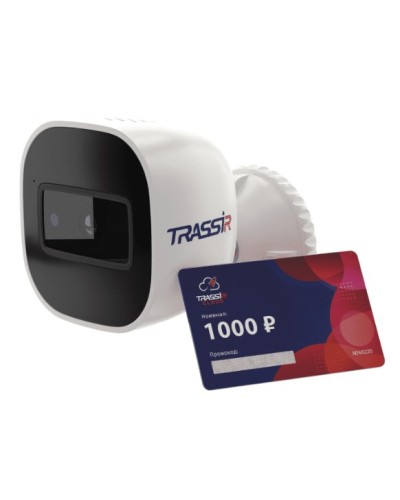 IP-камера видеонаблюдения уличная TRASSIR CloudBulletWifi в Сергиевом Посаде IP-камеры Pintop.ru