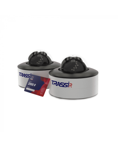 Комплект облачного видеонаблюдения TRASSIR W2D5Street в Сергиевом Посаде IP-камеры Pintop.ru