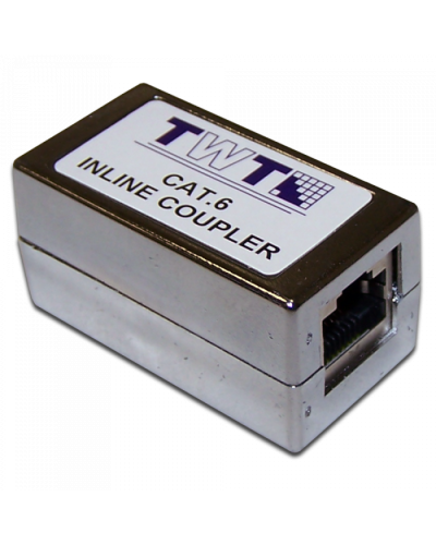 Повторитель портов RJ-45, экранированный, категории 6 TWT (TWT-CP45STP6) в Сергиевом Посаде Проходные адаптеры RJ-45 и разветвители Pintop.ru