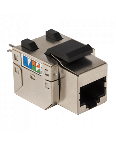 Модуль Keystone RJ45, Cat.5E, STP, 90 градусов, белый TWT (TWT-OK45STP/5E-WH) в Сергиевом Посаде Коннекторы и разъемы Pintop.ru