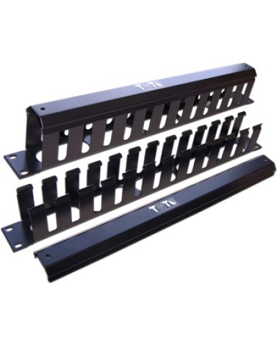 Органайзер кабельный горизонтальный 19 c крышкой, 2U TWT TWT-ORG/CV-2U в Сергиевом Посаде Кабельные органайзеры Pintop.ru