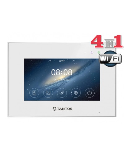 Монитор цветного видеодомофона Tantos Marilyn HD Wi-Fi IPS (White) в Сергиевом Посаде Абонентские видеоустройства Pintop.ru